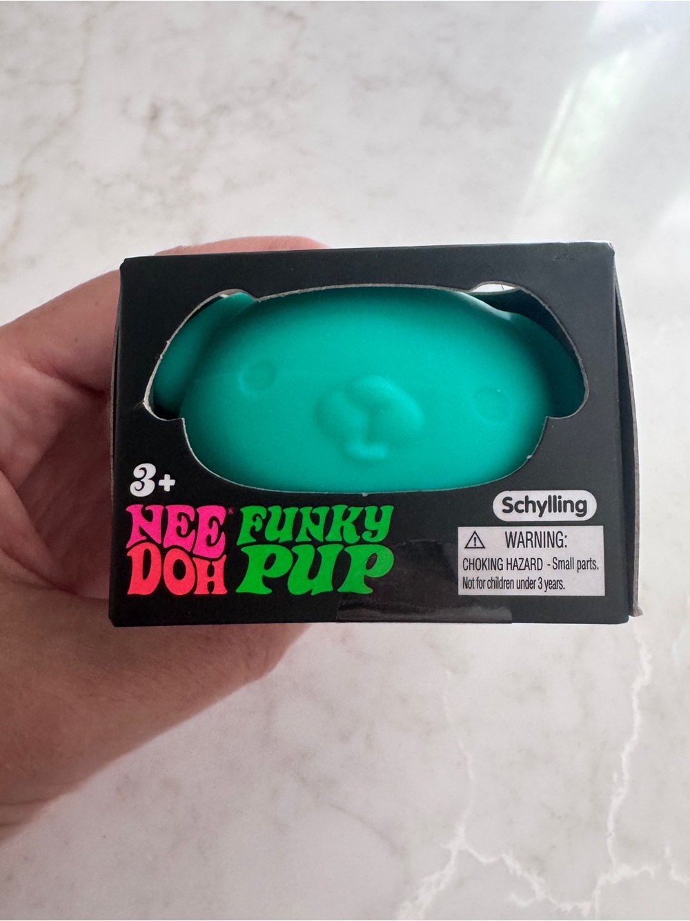 Schylling NeeDoh Funky Pup Stress Toy - Teal